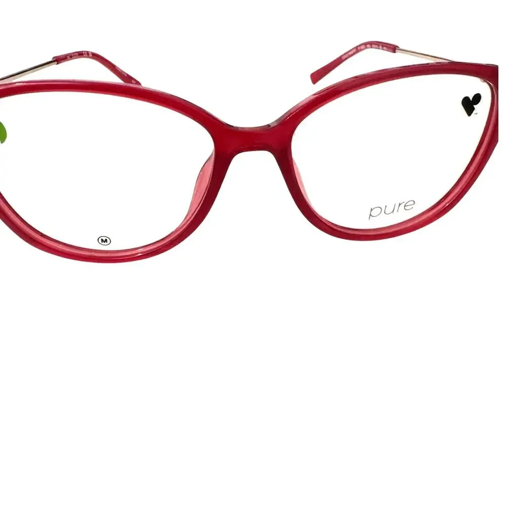 NEW Pure P-3023 Milky Pink Eyeglasses